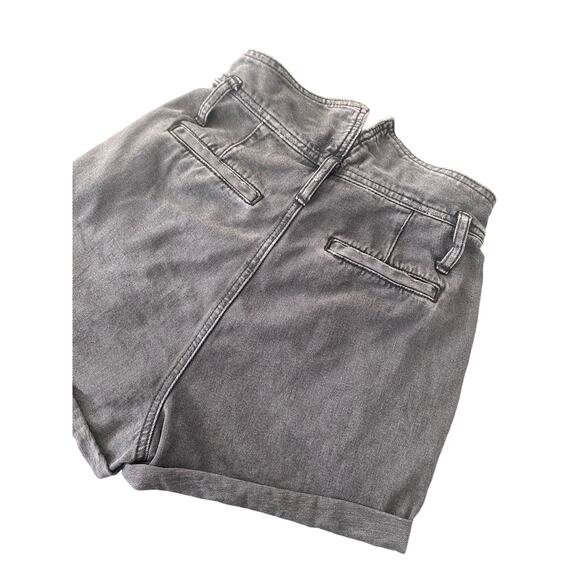 URBAN OUTFITTERS BDG BLACK HIGH WAIST FOLDOVER SHORTS SIZE 24 - Picture 7 of 7